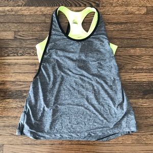Nike grey Built in bra tank